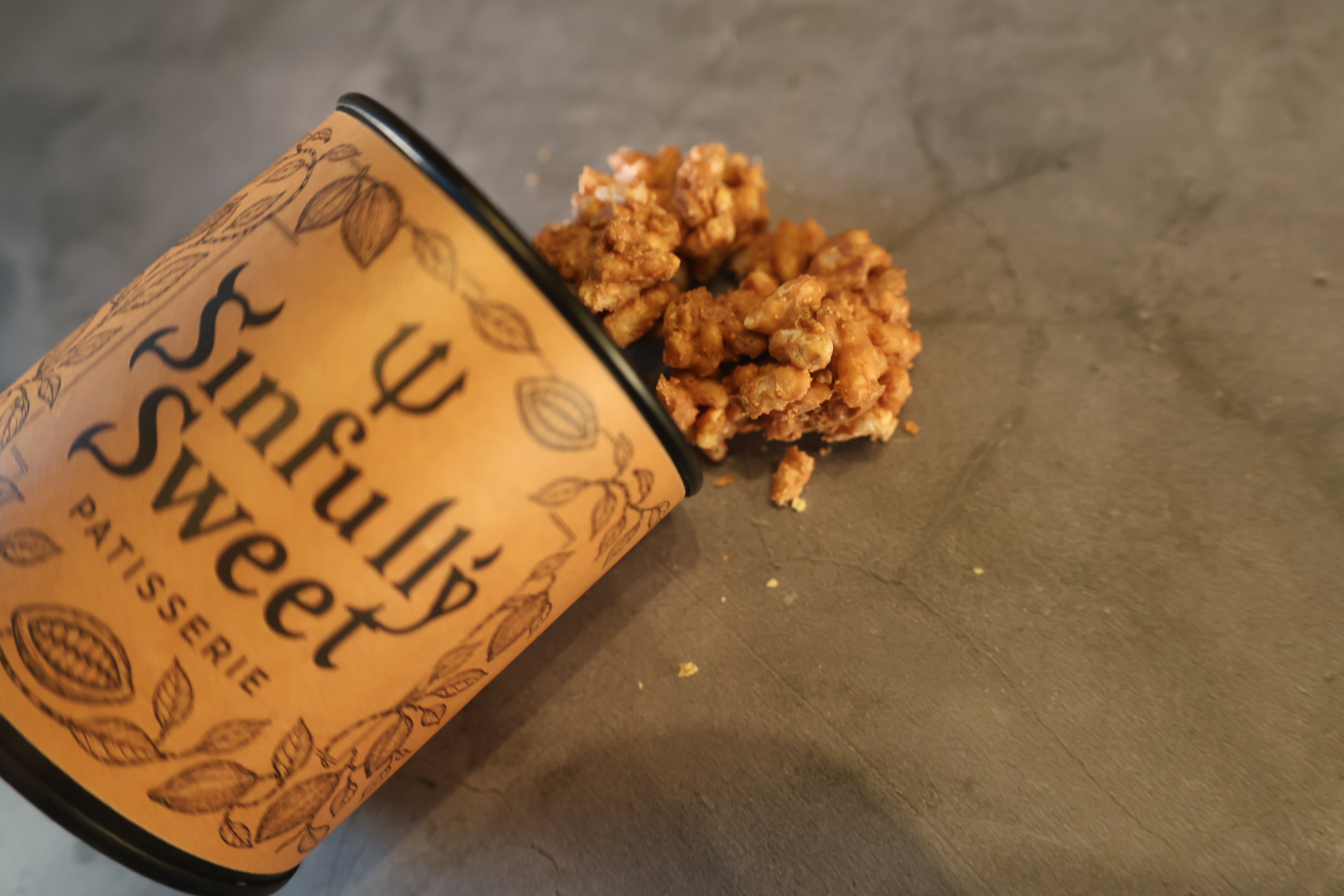 peanut crispy clusters