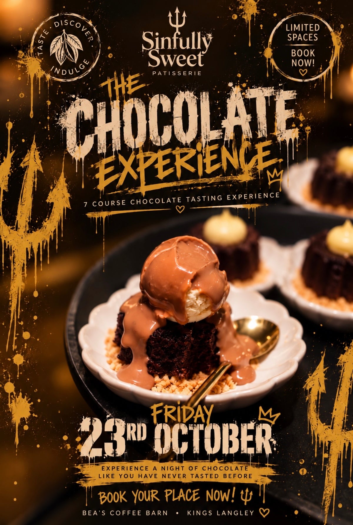 Sinfully sweet the chocolate experience 23rd October
