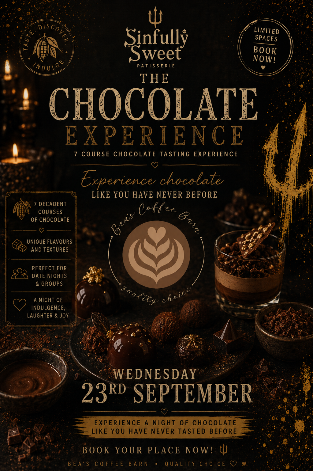 Sinfully sweet the chocolate experience