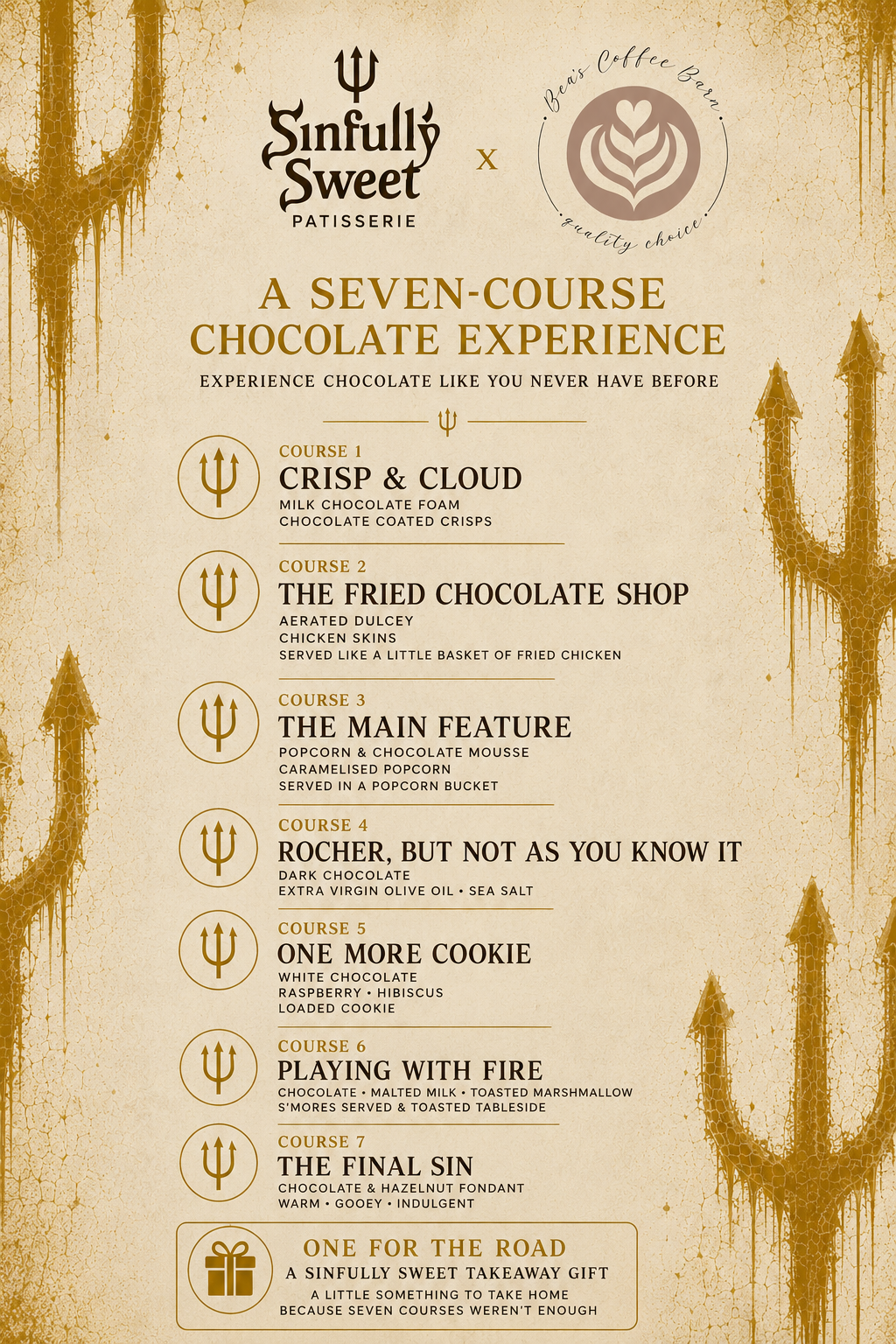 Sinfully sweet the chocolate experience 23rd October