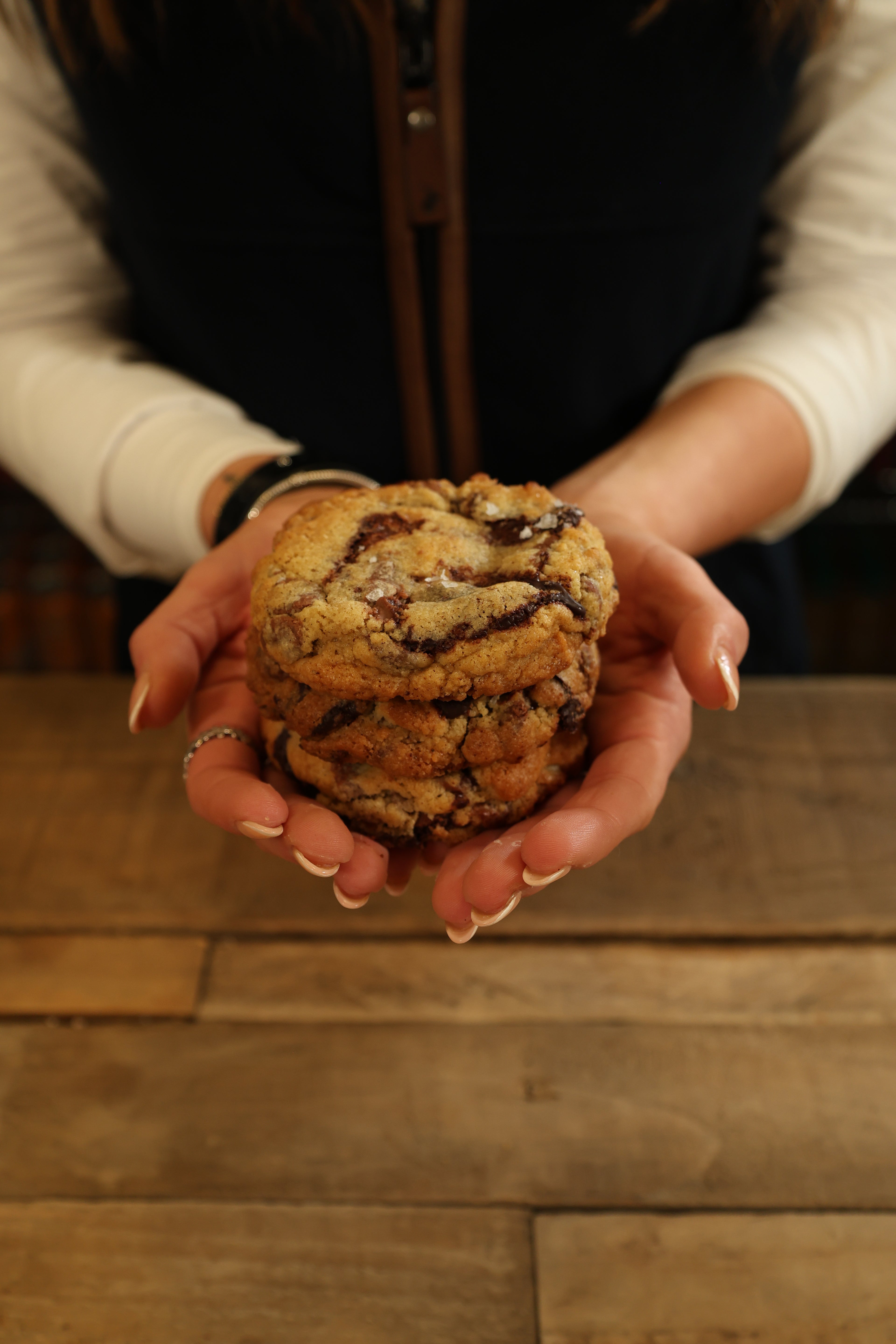 milk chocolate chip cookie